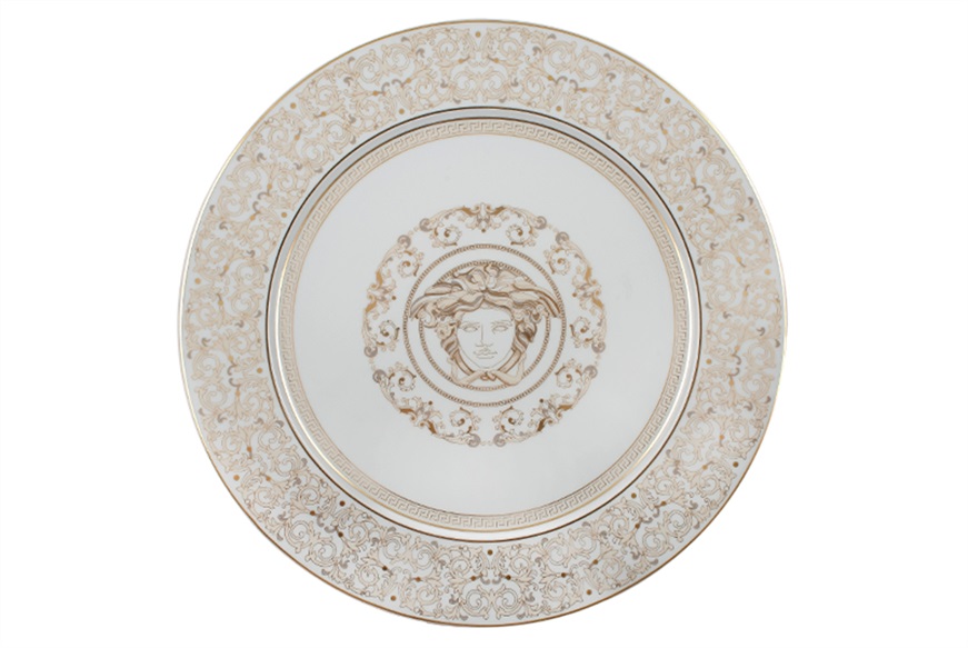 Sottopiatto Medusa Gala porcellana Versace