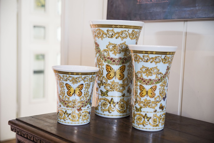 Vaso Le Jardin porcellana Versace