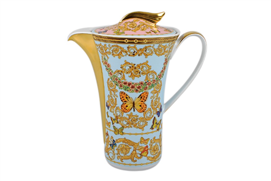 Coffeepot Le Jardin porcelain Versace