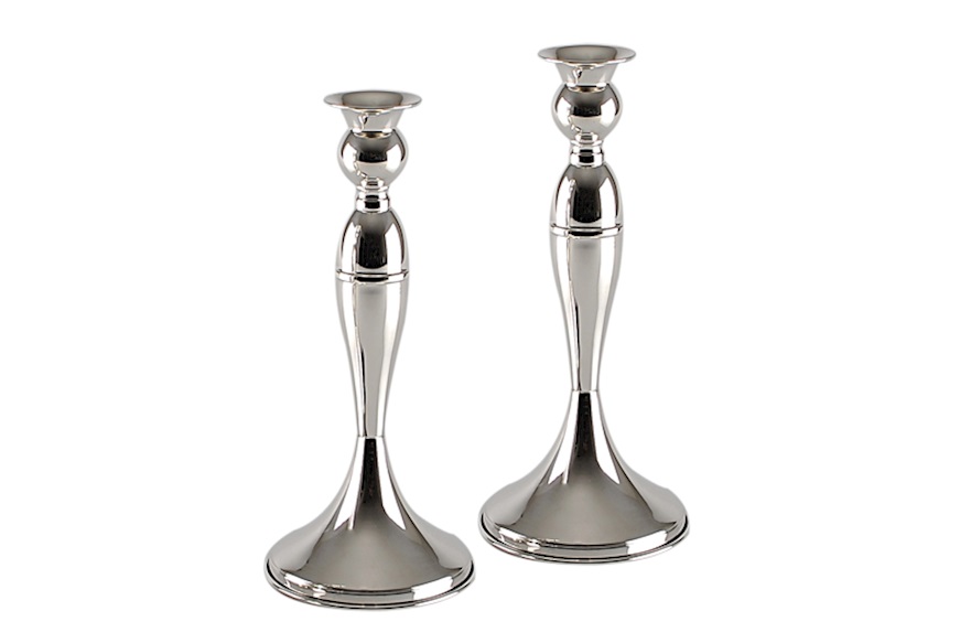 Candelholders silver Selezione Zanolli