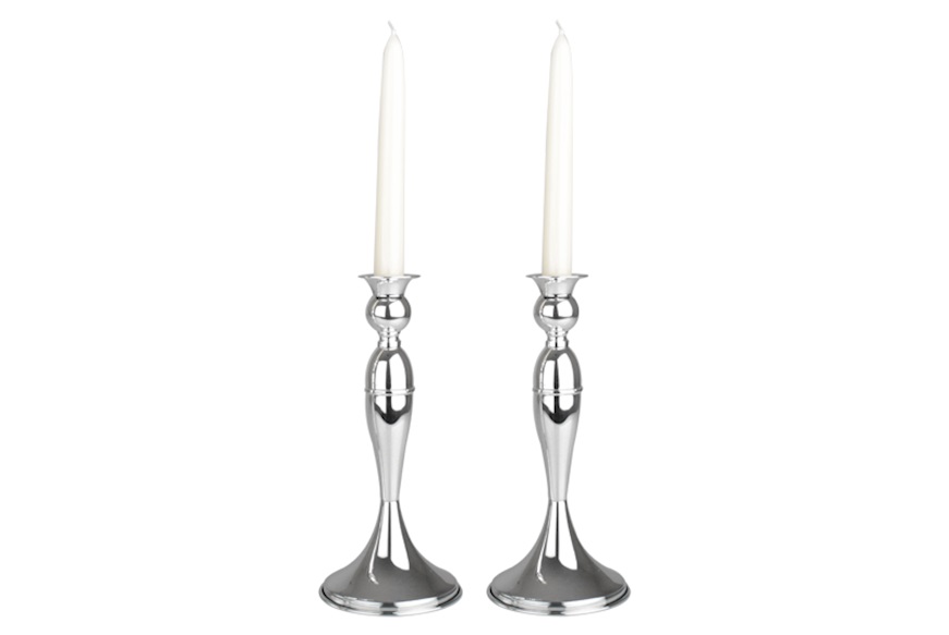 Candelholders silver Selezione Zanolli