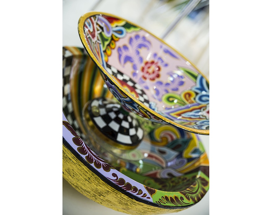 Bowl L hand painted Tom's Drag