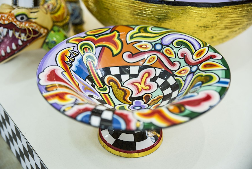 Bowl M hand painted Tom's Drag