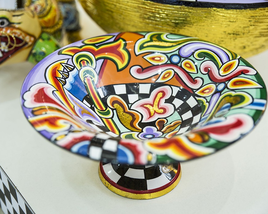 Coppa M Bowl M dipinta a mano Tom's Drag