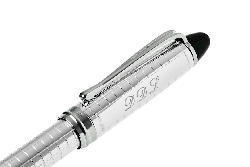 Ballpoint pen Ipsilon Quadra silver Aurora