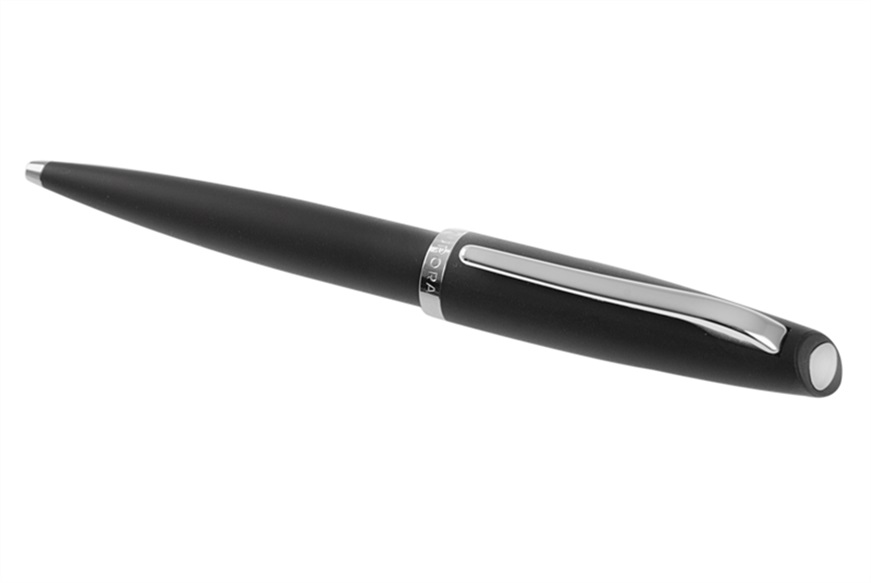 Ballpoint pen Style Resina Matt black Aurora