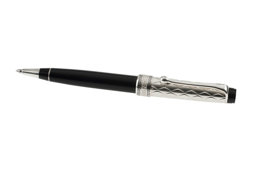 Ballpoint pen Optima Riflessi silver Aurora