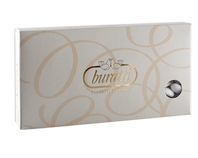 Confetti Mandorla pelata Bianchi in confezione da 1 kg Buratti