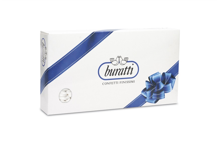 Chocolate Dragees White 1 kg Buratti