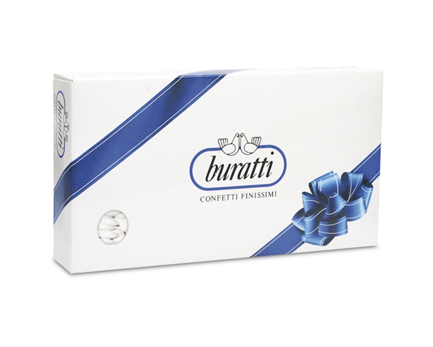 Chocolate Dragees White 1 kg Buratti
