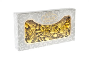 Confetti Cuore Cioccolato Oro in confezione da 1 kg Buratti