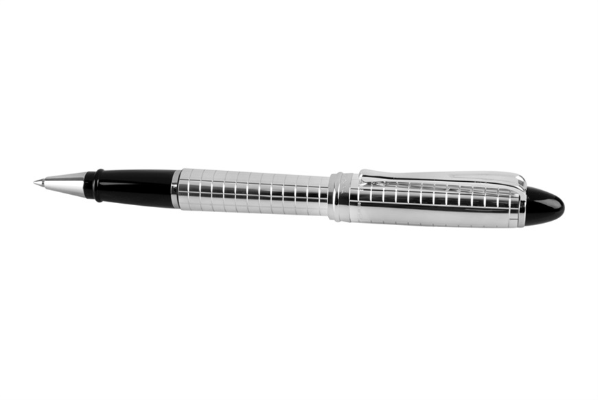 Roller pen Ipsilon Quadra silver Aurora