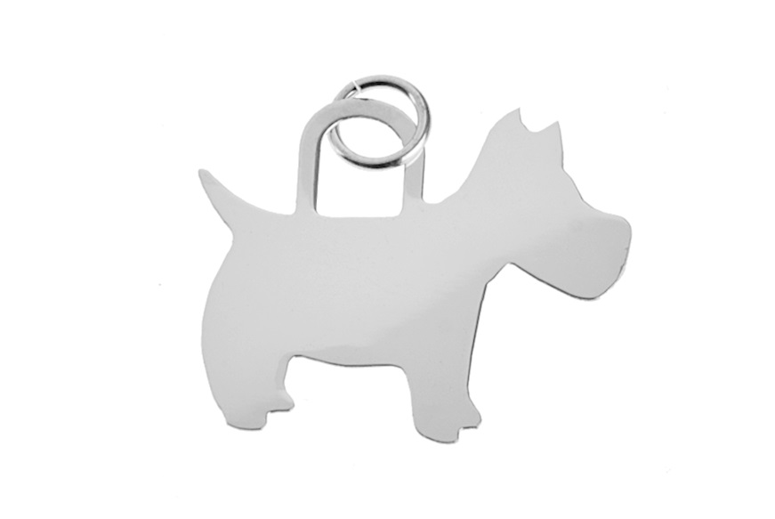 Ciondolo Cane argento Selezione Zanolli