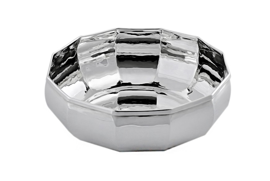 Bowl silver octagonal Selezione Zanolli