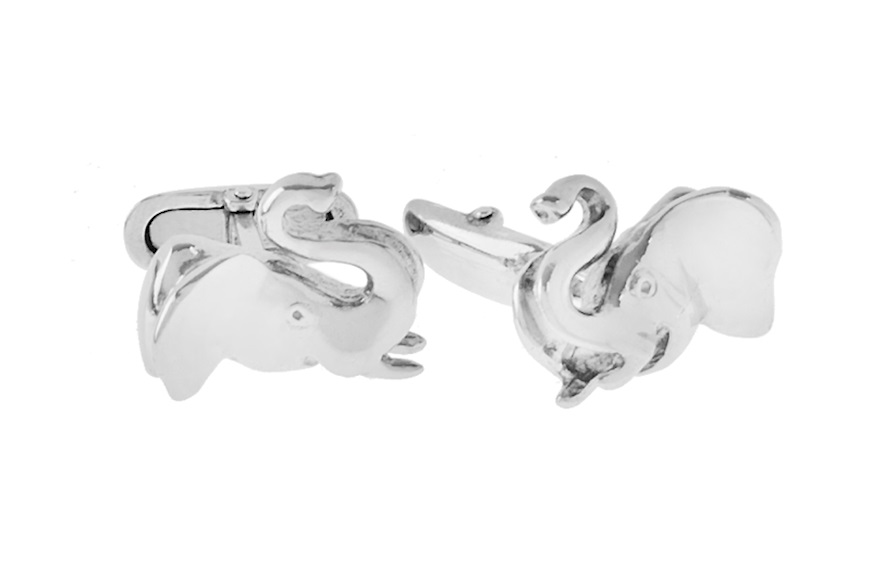 Cufflinks Elephant silver Selezione Zanolli