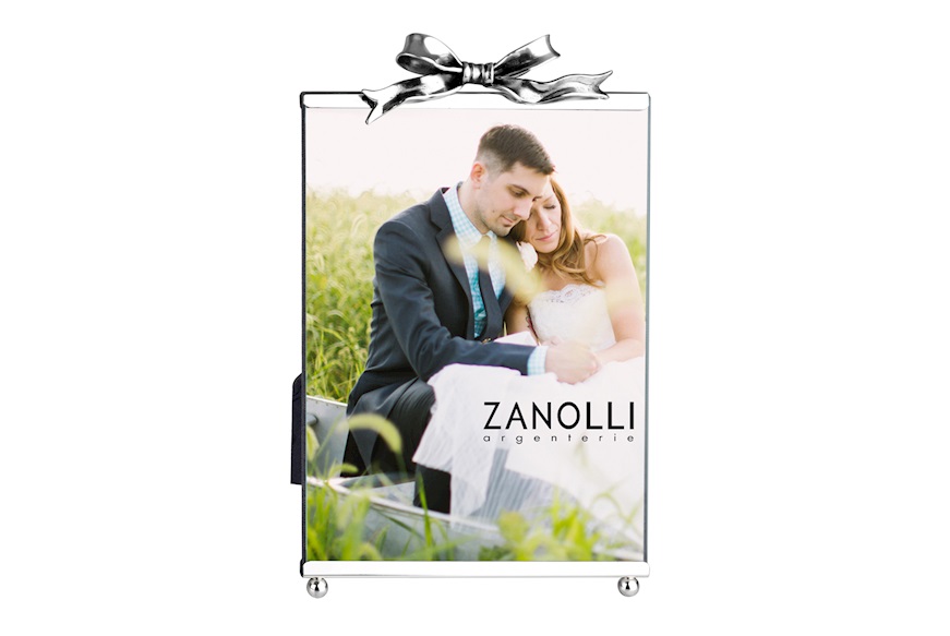 Picture frame Bow silver Selezione Zanolli