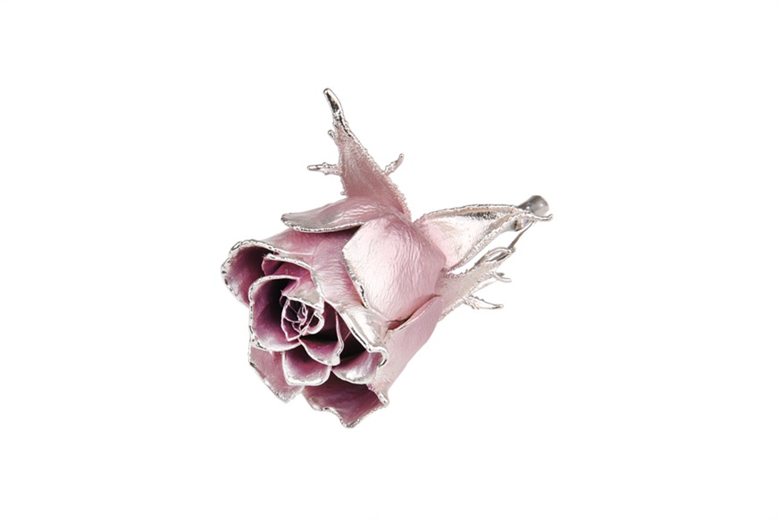 Rose lilac nacre enamel Selezione Zanolli
