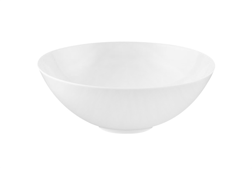 Salad bowl Tac Gropius Bianco porcelain Rosenthal