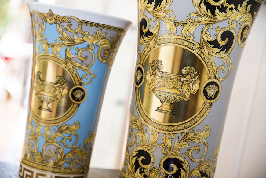 Vase Prestige Gala porcelain Versace
