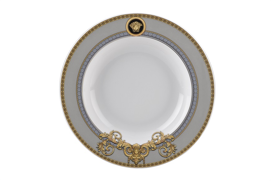 Soup plate Prestige Gala porcelain Versace