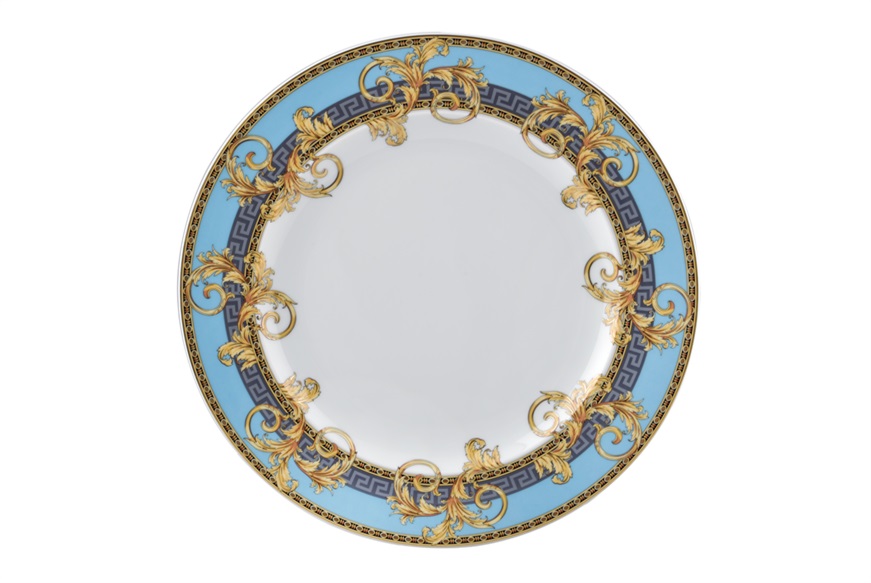 Dinner plate Prestige Gala Le Bleu porcelain Versace
