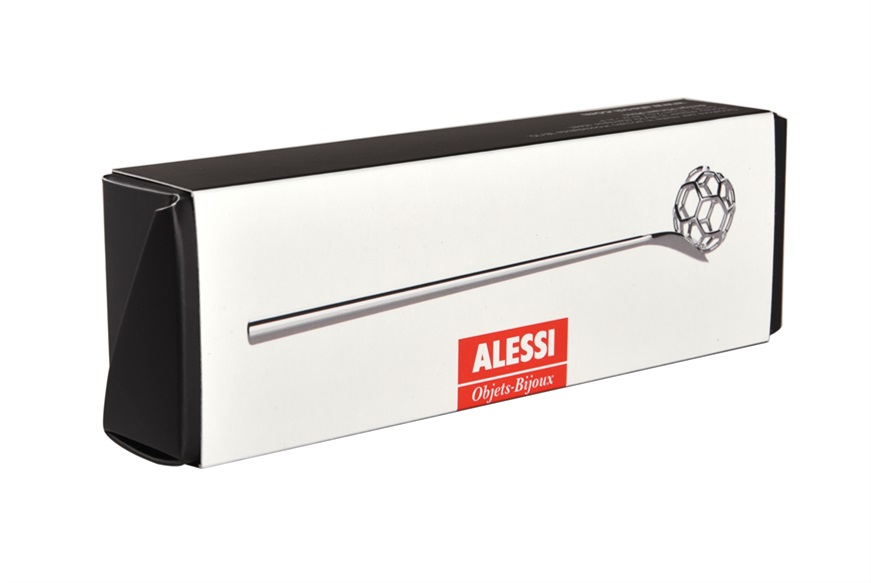 Honey Doser Acacia steel Alessi