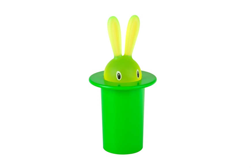 Toothpick holder Magic Bunny green Alessi