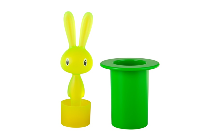 Toothpick holder Magic Bunny green Alessi