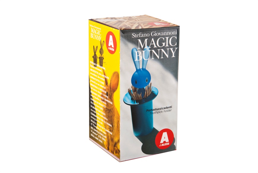 Toothpick holder Magic Bunny green Alessi