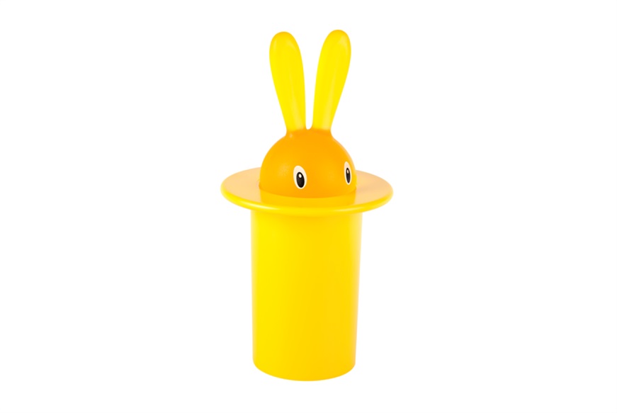 Portastuzzicadenti Magic Bunny giallo Alessi