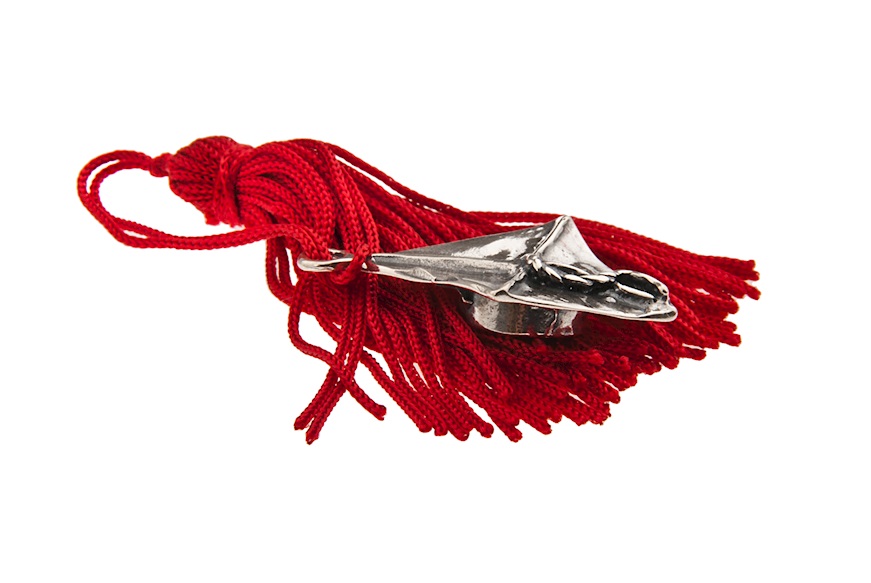 Bomboniera Laurea Cappello della Laurea argento Selezione Zanolli