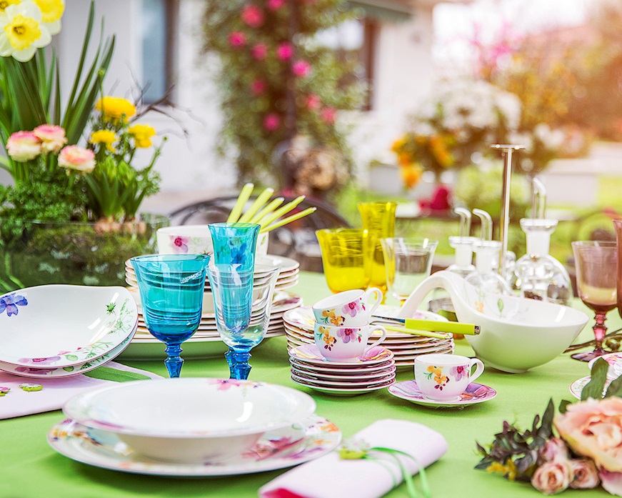 Dessert plate Mariefleur Basic porcelain Villeroy & Boch