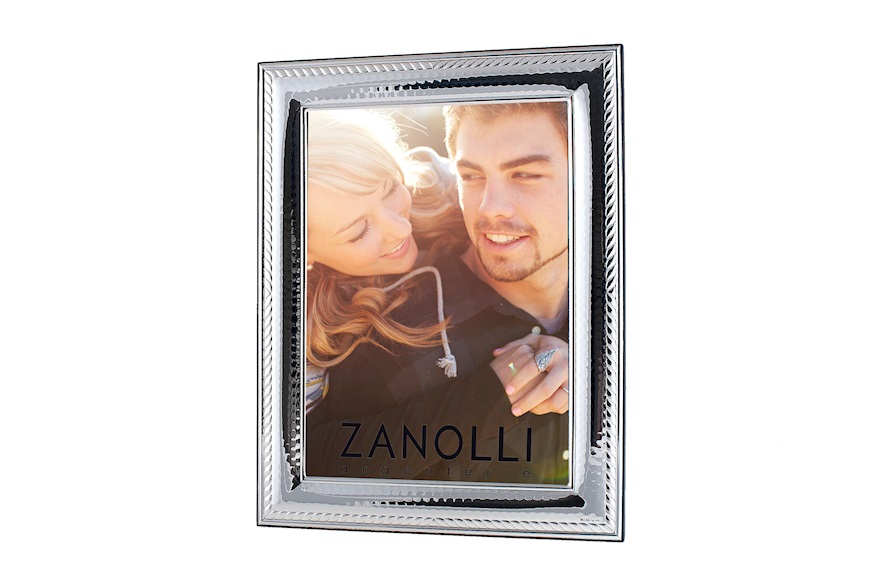 Picture frame bilaminated Silver in San Marco style Selezione Zanolli