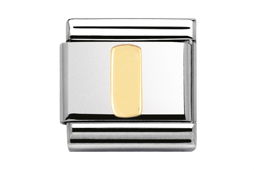 I Letter Composable steel and gold Nomination