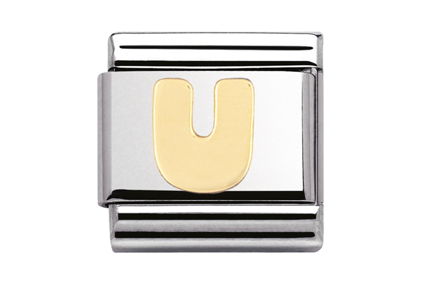 U Letter Composable steel and gold Nomination