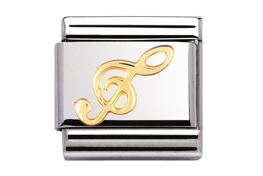 Treble Clef Composable steel and gold Nomination