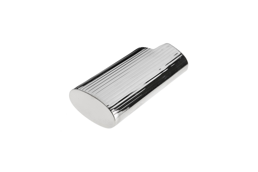 Lighter holder silver stripe Selezione Zanolli