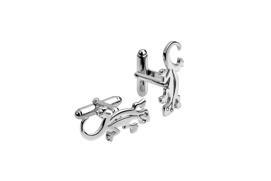 Cufflinks Lizard silver Selezione Zanolli