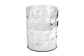 Vaso Matelassè trasparente Kartell