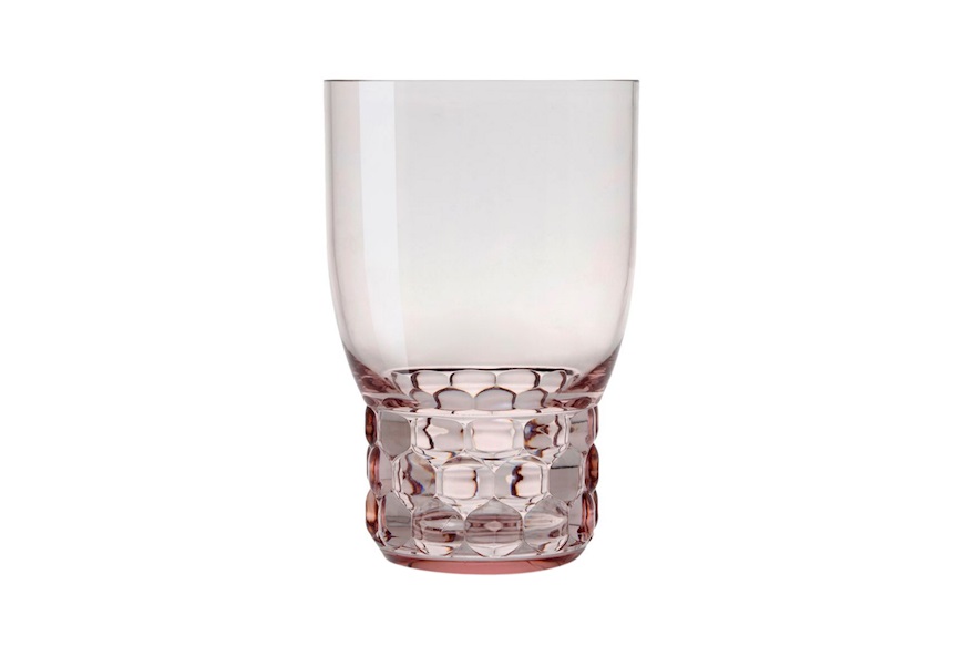 Water glass Jellies Family pink Kartell