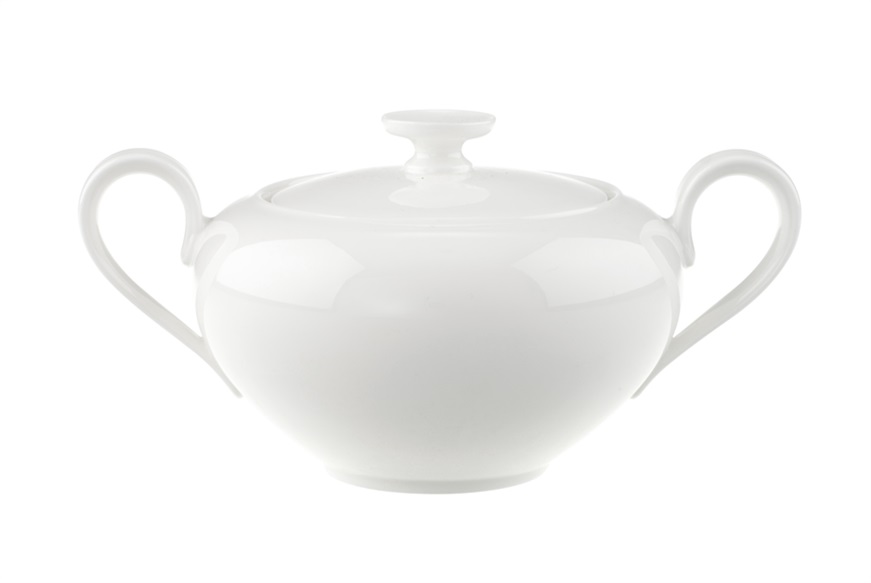 Sugar bowl Anmut porcelain for 6 people Villeroy & Boch
