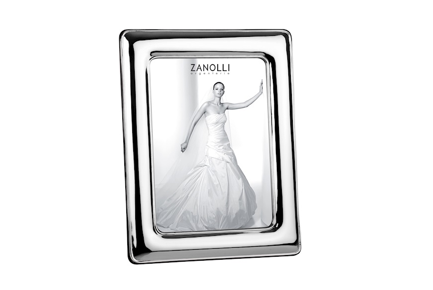 Cornice argento a fascia bombata Selezione Zanolli