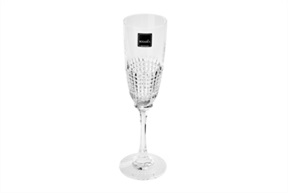 Flute Diamonds crystal Rogaska