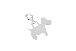 Pendant Dog silver Selezione Zanolli
