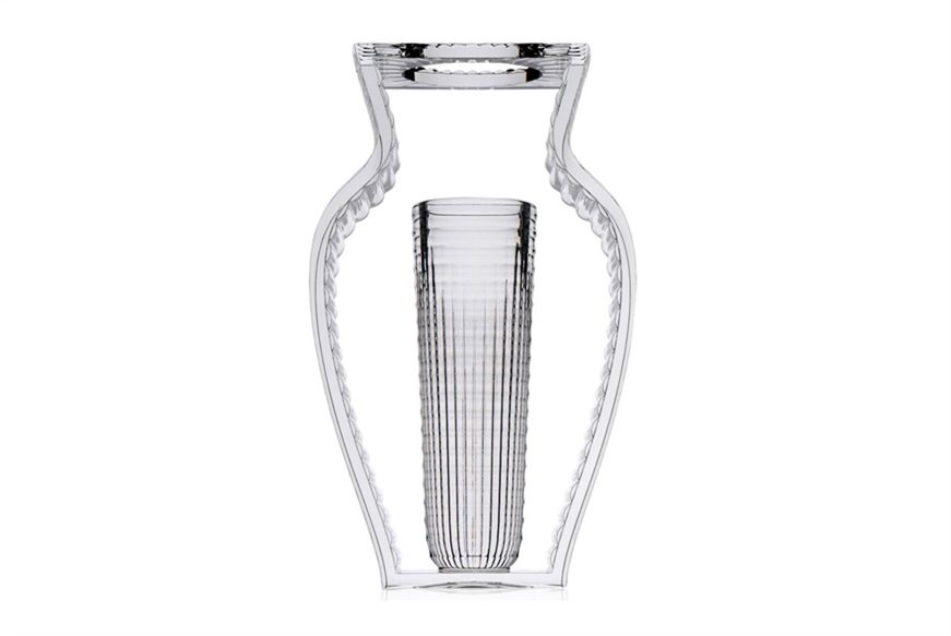 Vaso I Shine colore trasparente Kartell