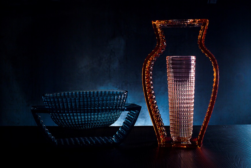 Vase I Shine transparent Kartell