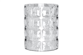 Vaso Matelassè bianco coprente Kartell