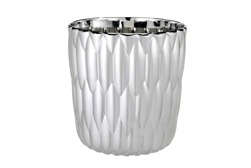 Vase Jelly chrome Kartell