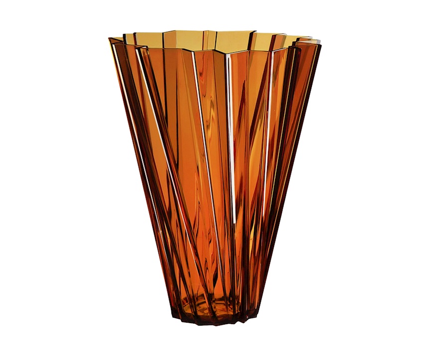 Vaso Shanghai ambra Kartell