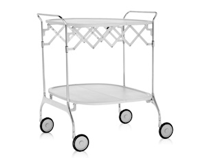 Carrello Gastone bianco Kartell